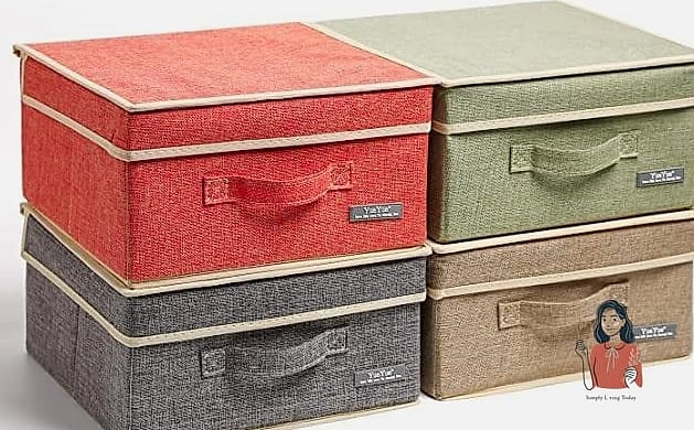 24 Smart Fabric Storage That Actually Work 18 Fabric Storage Boxes With Lids