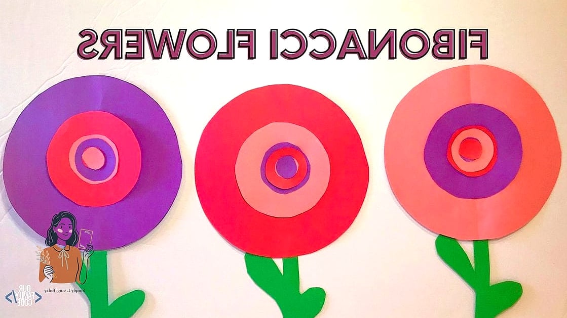Fibonacci Flower Craft