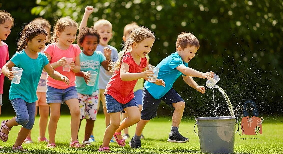 Fill the Bucket Race