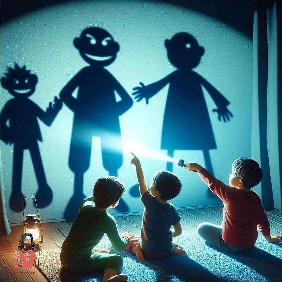 28 Creative Games To Play At A Sleepover You Need to Try Right Now 4 Flashlight Shadow Puppets
