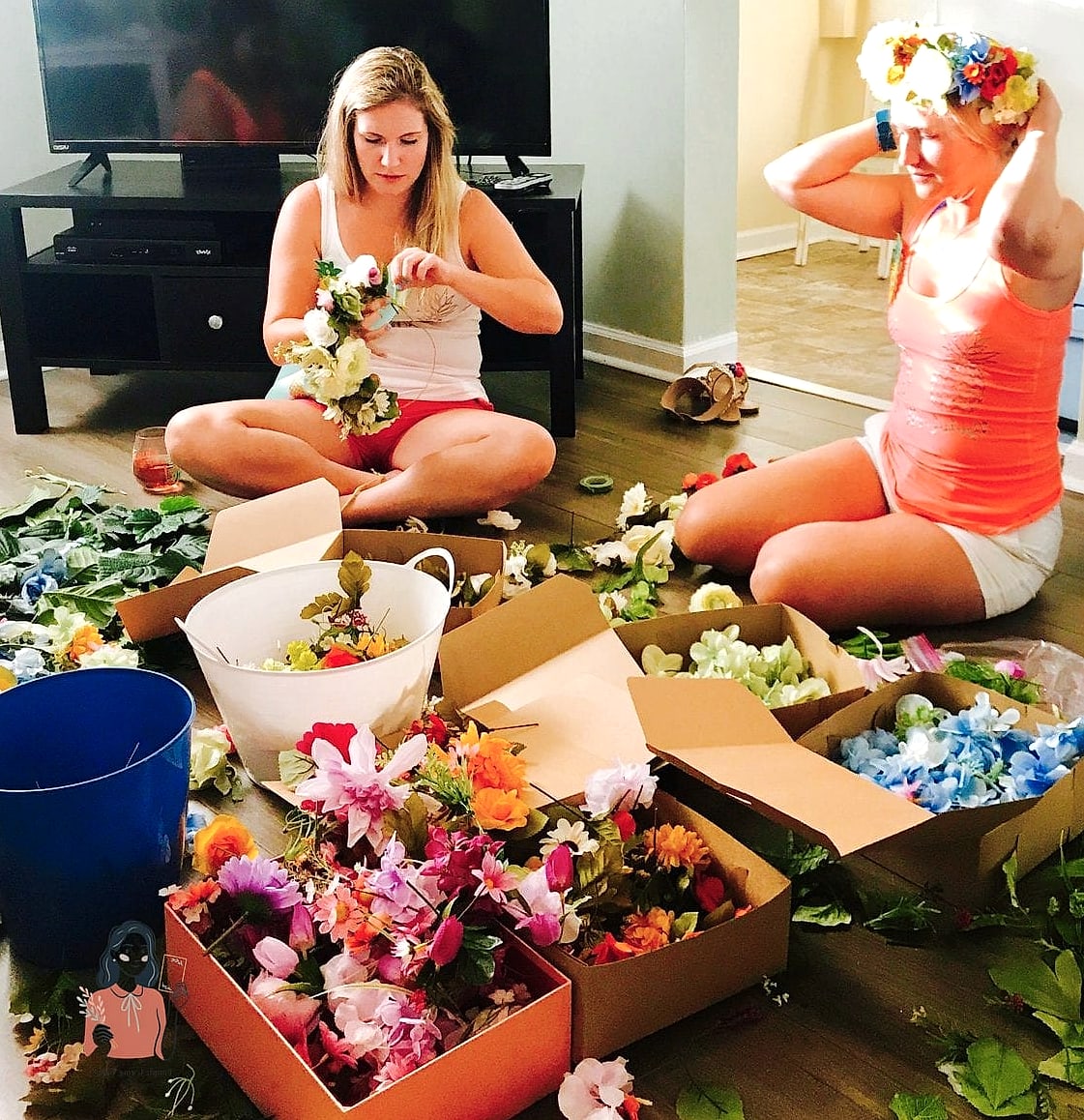 28 Unforgettable Bachelorette Party Ideas for the Best Party Ever 25 Flower Arranging Party