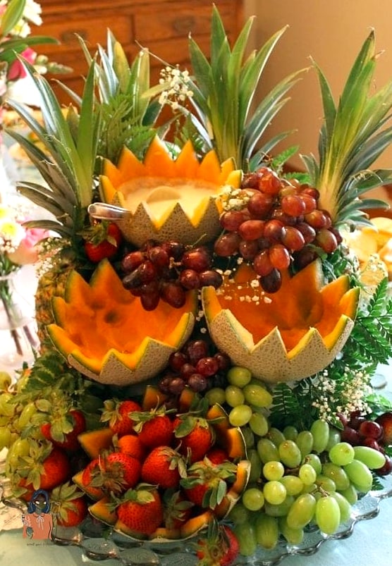 Fresh Fruit and Greenery Runners