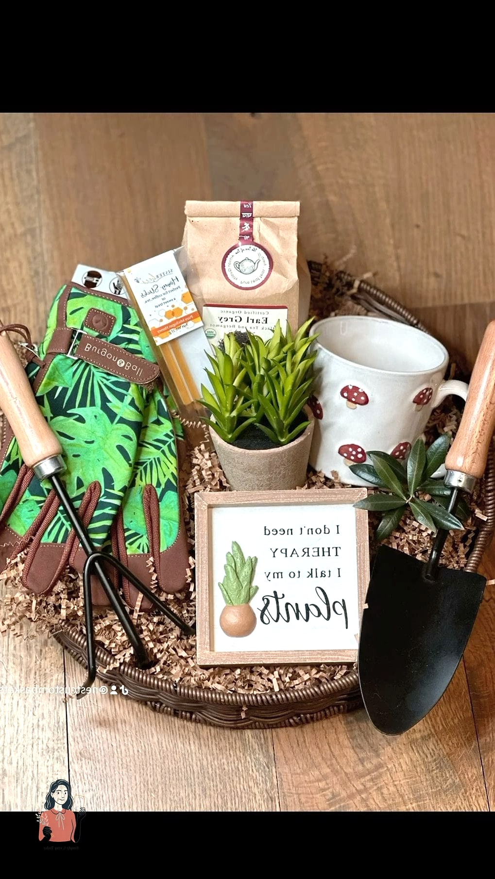 20 Clever Diy Gift Basket Ideas On a Budget 6 The Garden Lover's Basket