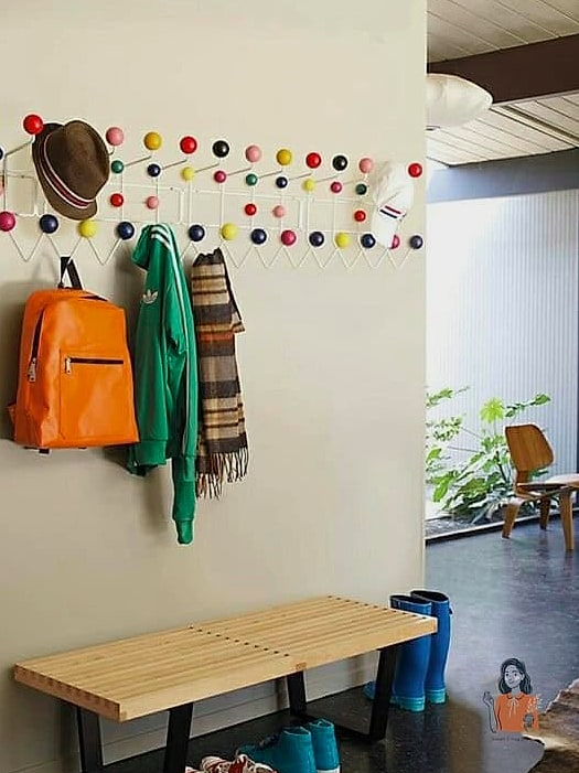 Geometric Wall Rack