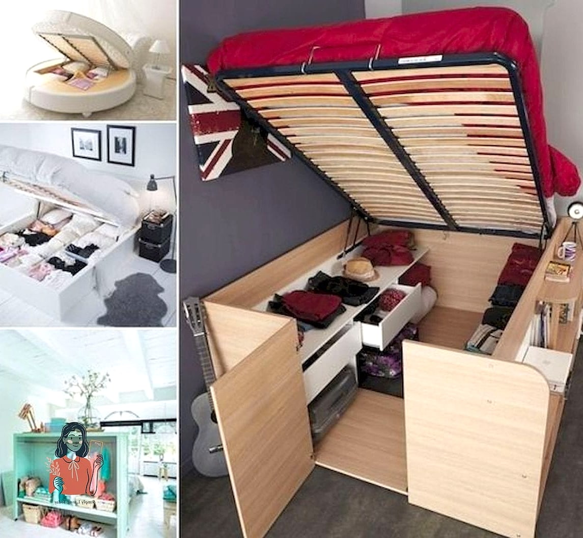 Get a Bed With Storage Underneath
