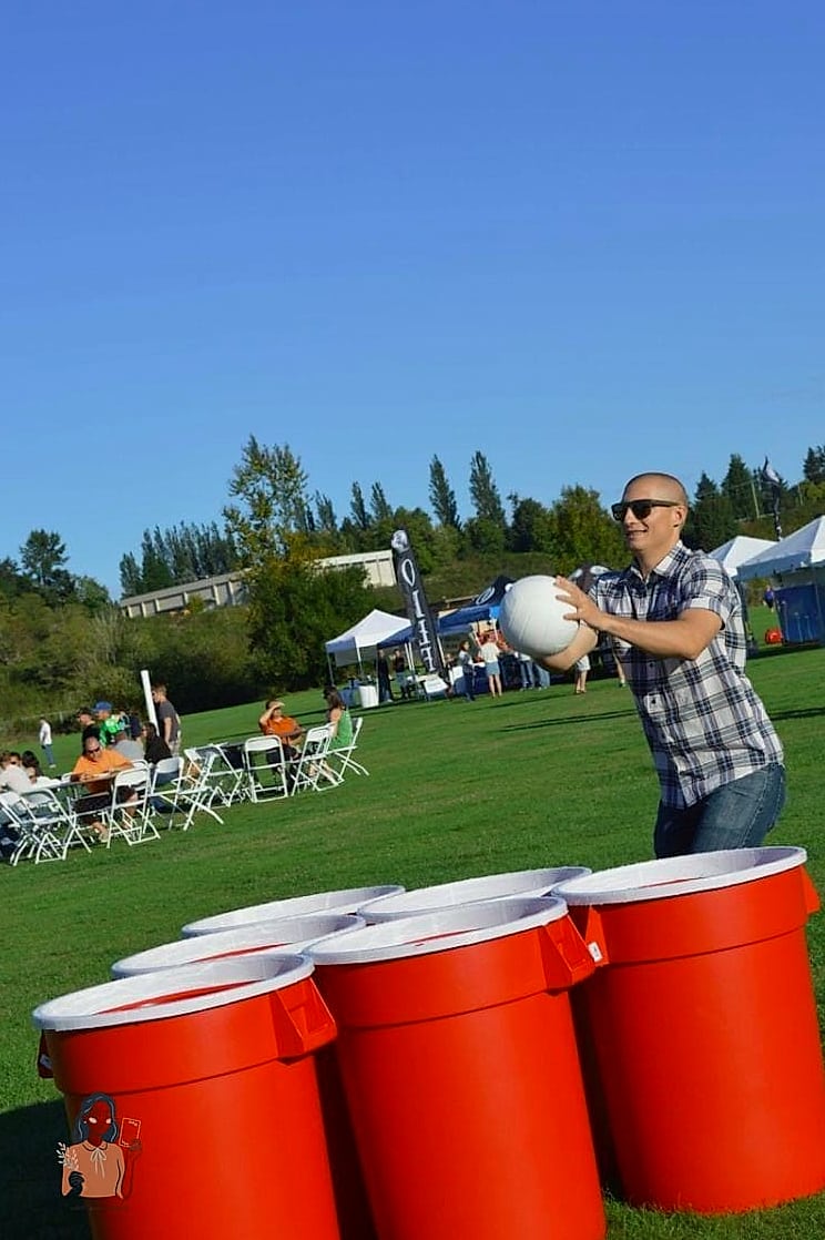 Giant Beer Pong