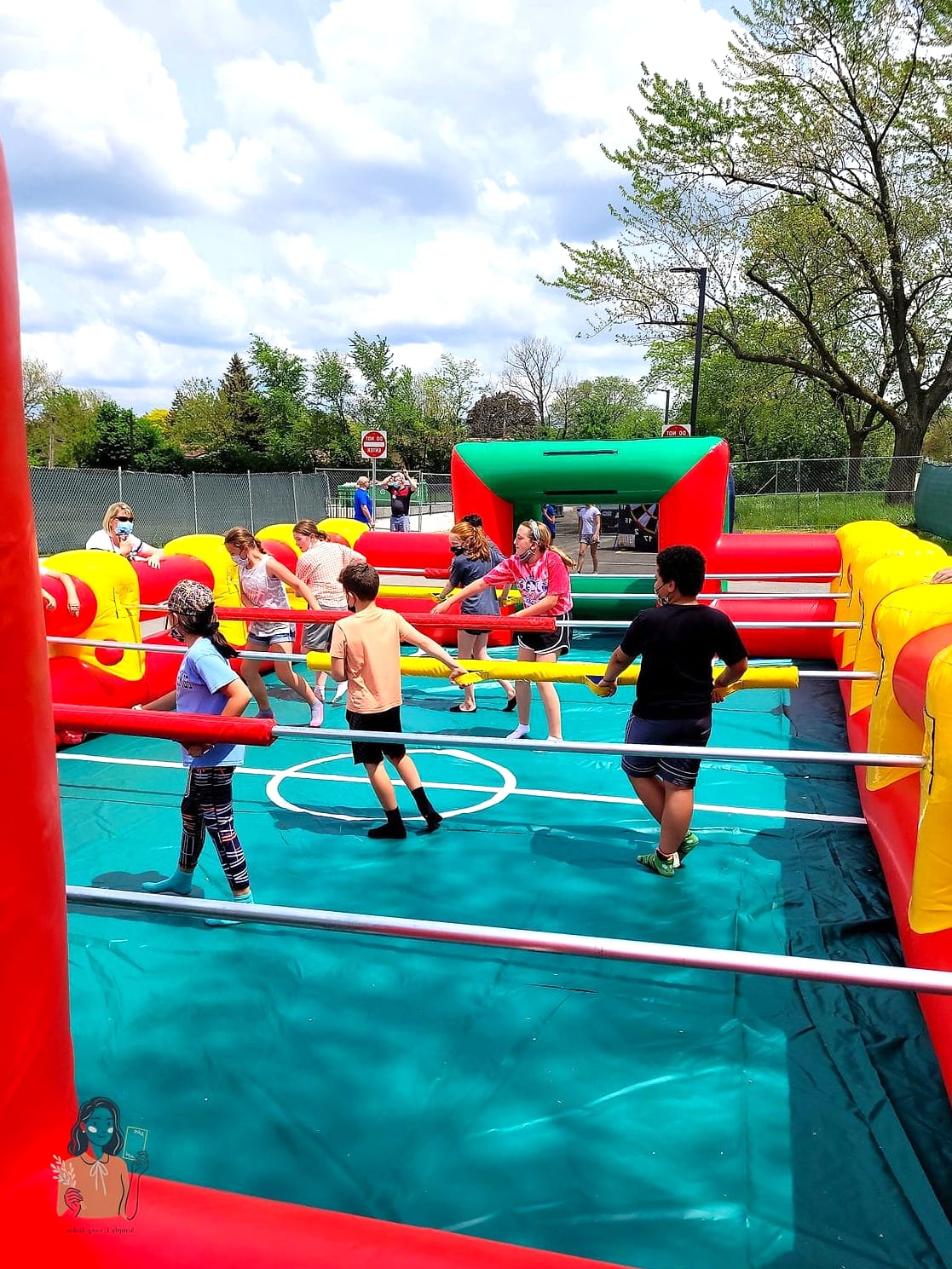 28 Creative Outdoor Games For Teens Worth Playing Again and Again 3 Giant Human Foosball