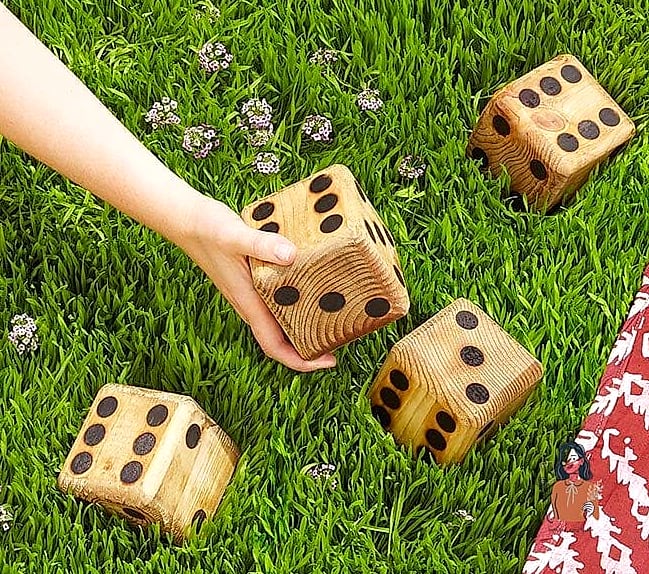 Giant Yard Dice