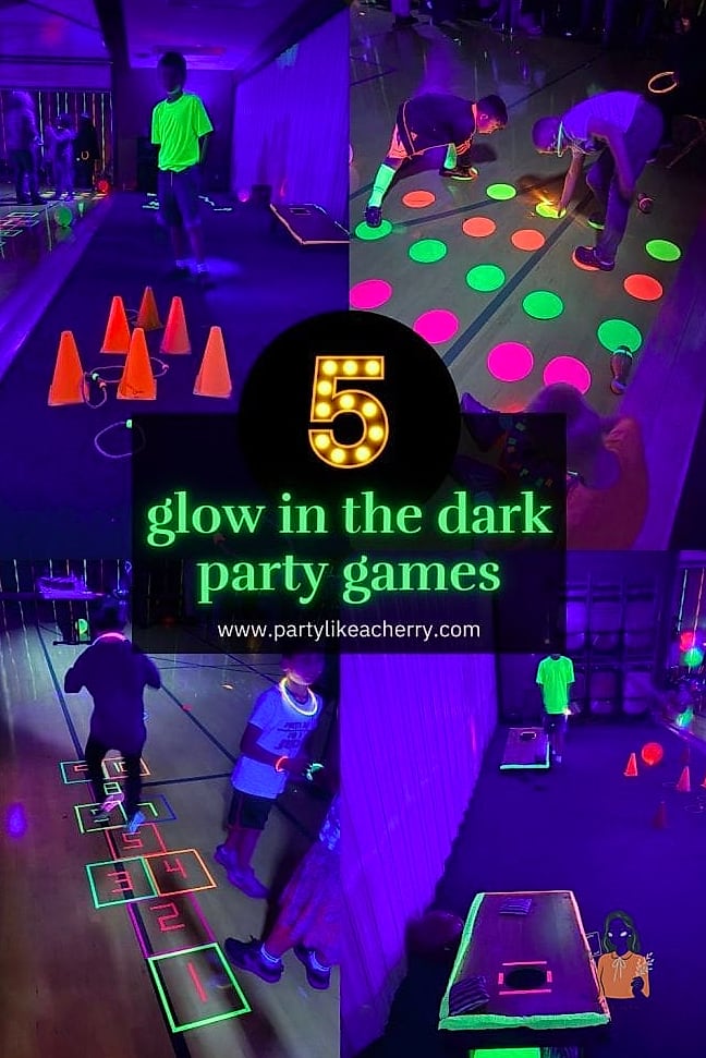 27 Amazing Party Games For Teenagers That Are Totally Pinterest-Worthy 2 Glow-in-the-Dark Tag