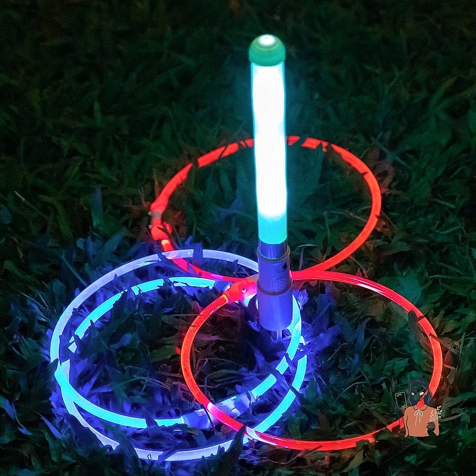 Glow-in-the-Dark Ring Toss