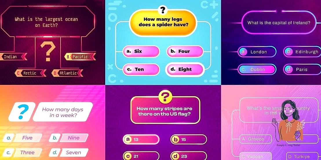Guess My Answer Trivia