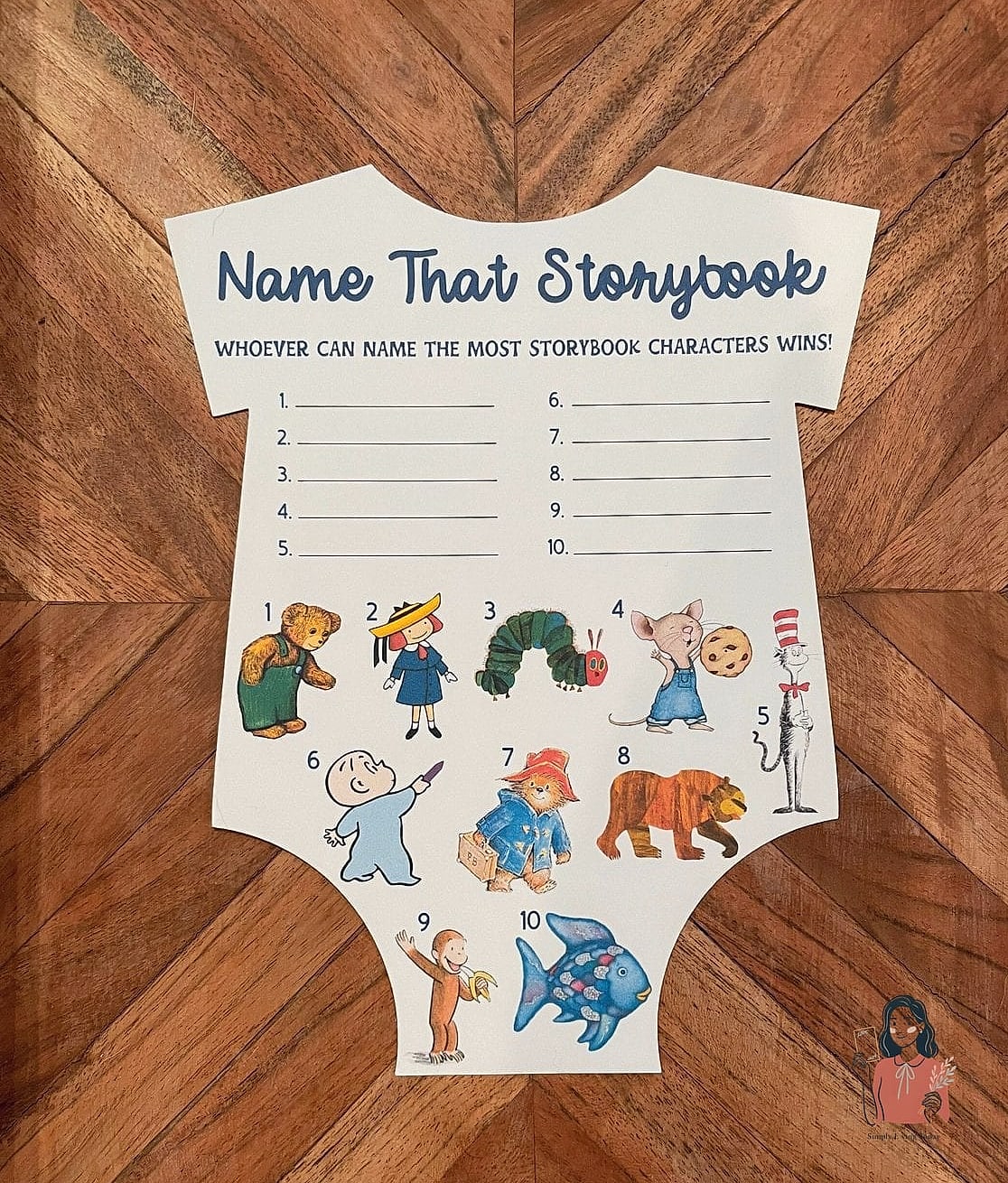 26 Unforgettable Printable Baby Shower Games That Are Totally Pinterest-Worthy 17 Guess the Onesie Size