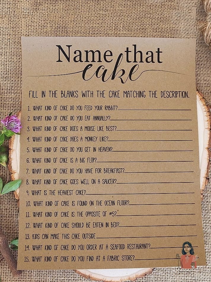 28 Unforgettable Wedding Games That Are Totally Pinterest-Worthy 13 Guess Who Said It