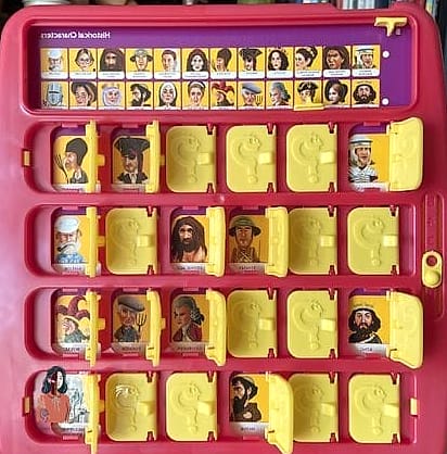 Guess-Who Style Board Game