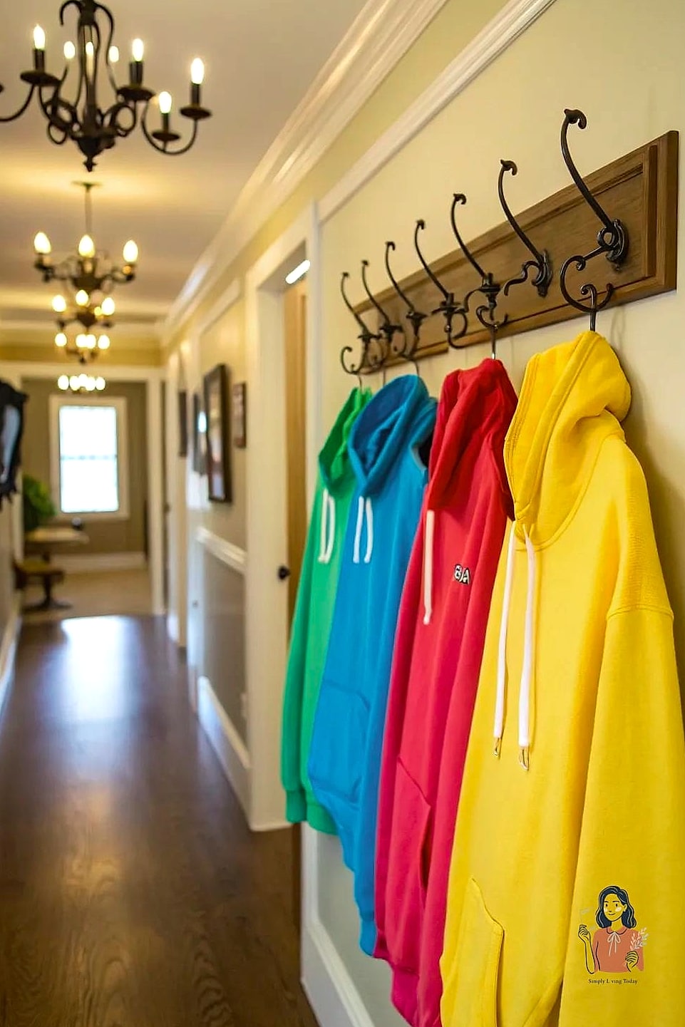 27 Clever Hoodie Storage Ideas to Try This Weekend 15 Hang a Canvas Shoe Organizer for Rolled Hoodies