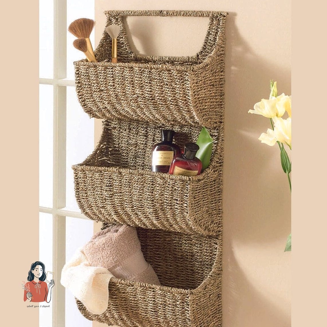 Hanging Wall Baskets for Small Spaces