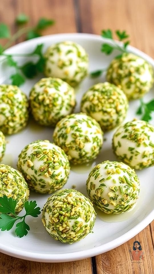 25 Adorable Party Food Platters for the Best Party Ever 22 Herb-Crusted Cheese Ball Platter