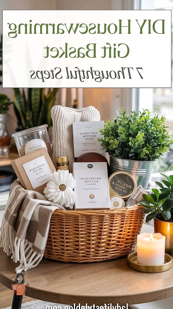 20 Clever Diy Gift Basket Ideas On a Budget 13 The Housewarming Basket