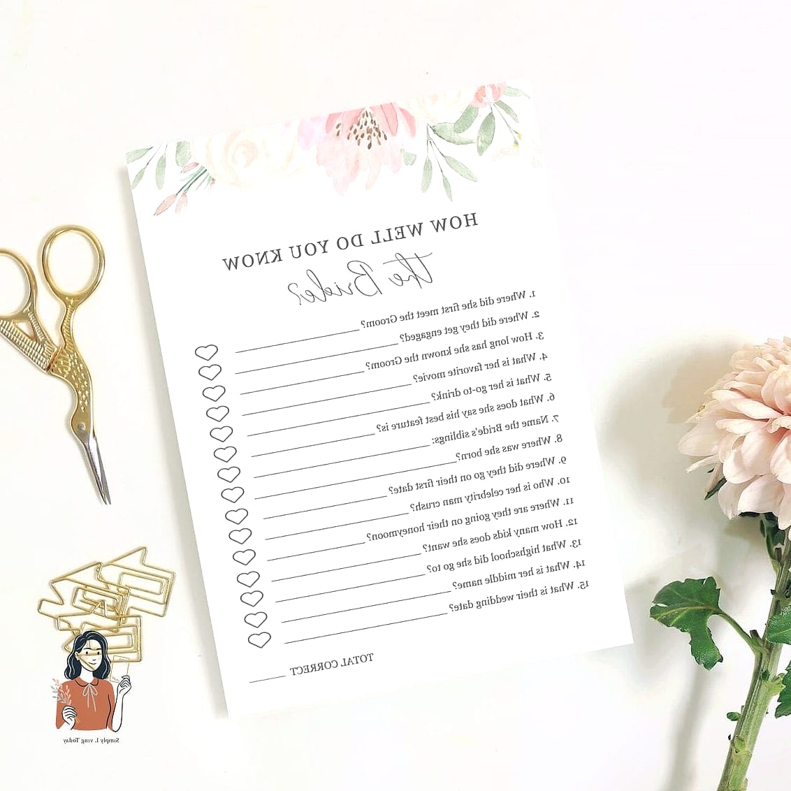 How Well Do You Know the Bride