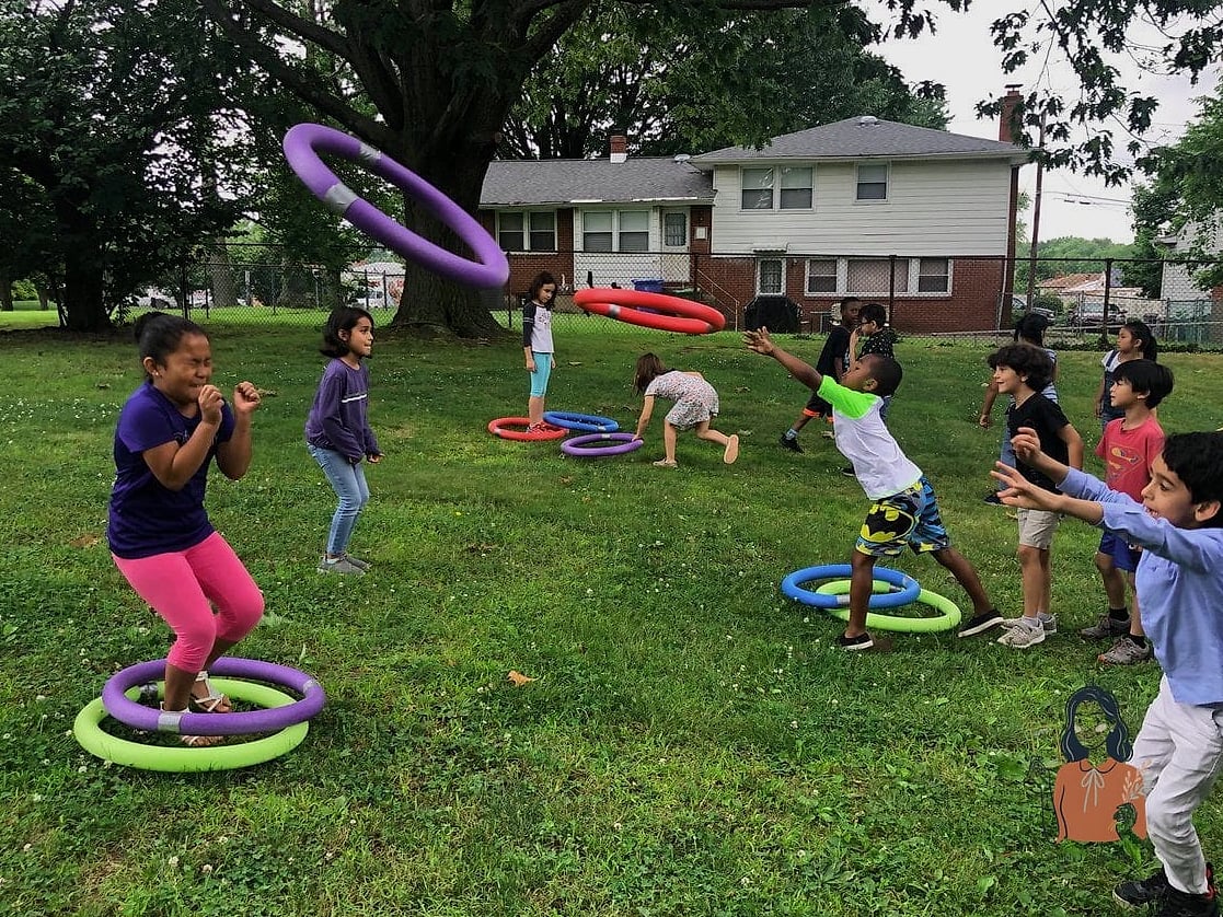 Hula Hoop Ring Toss