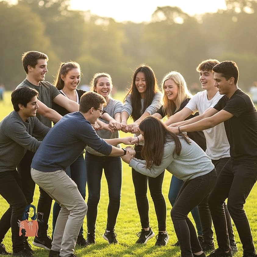 22 Incredible Dinner Party Games Everyone Will Be Talking About 4 The Human Knot