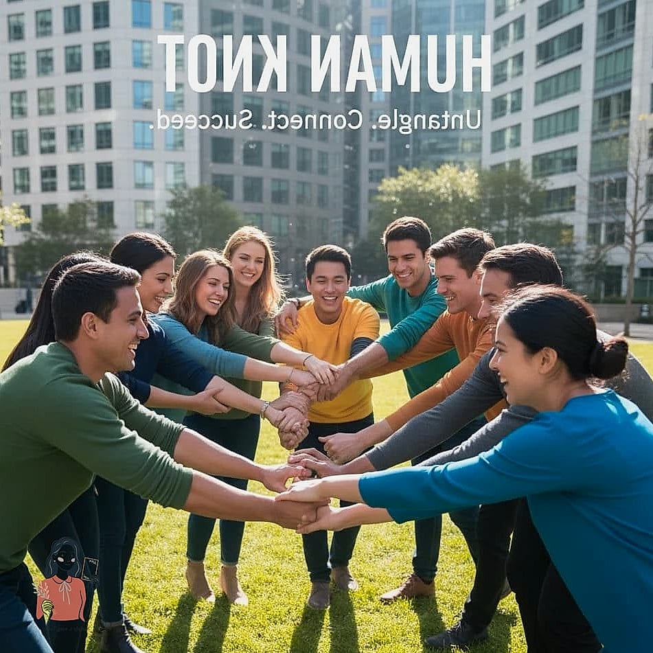 24 Simple Team Building Games For Kids That Are Going Viral on Pinterest 3 Human Knot