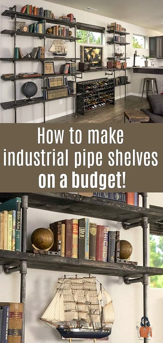 27 Budget-friendly Diy Hat Rack That Look Professional 21 Industrial Pipe Shelf Combo