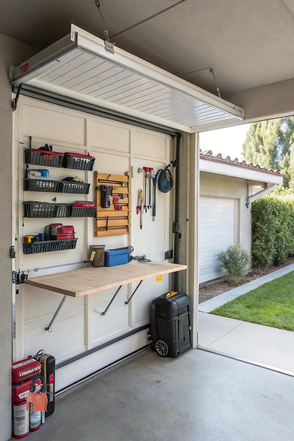 Install a Fold-Down Workbench