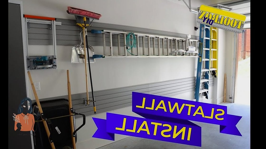 Install a Slat Wall or Pegboard Near the Garage Door