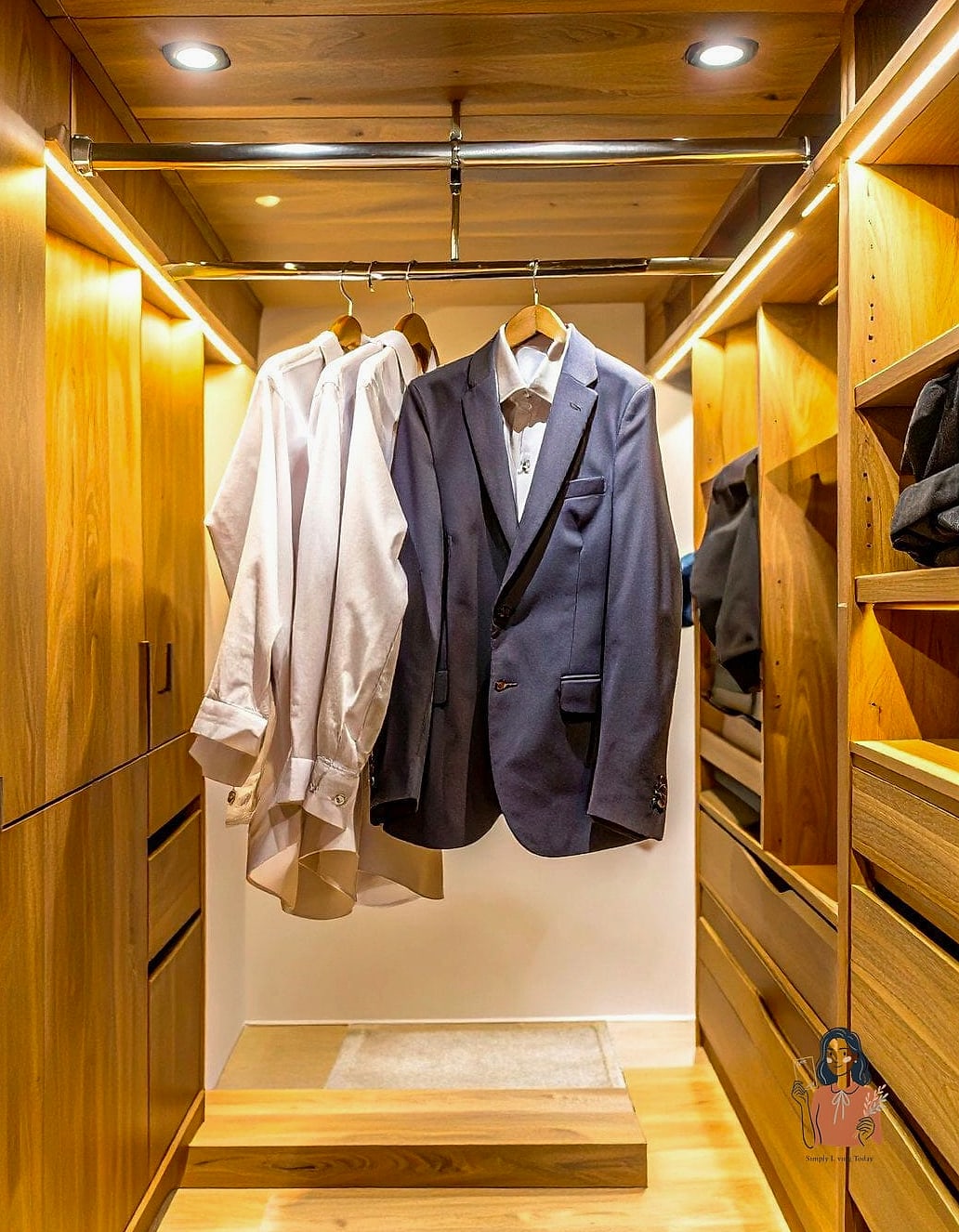 Install a Valet Rod for Outfit Planning