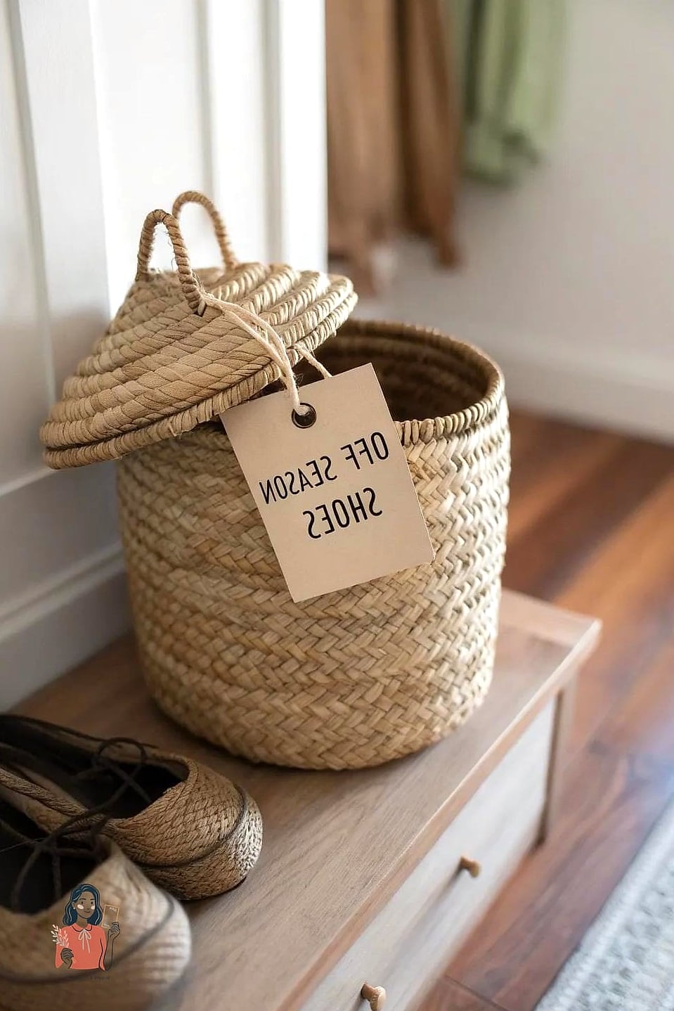 Labeled Favor Baskets by Table