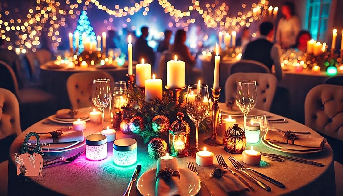 25 Incredible Party Decorations Worth Stealing Right Now 26 Layered Candlelight as the Main Light Source