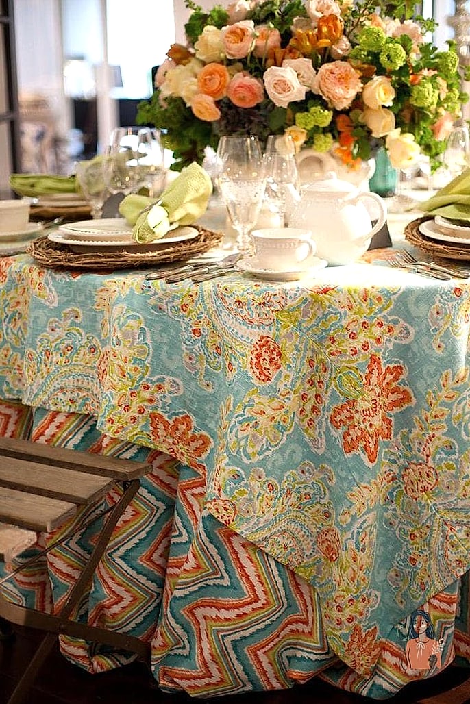Layered Table Linens