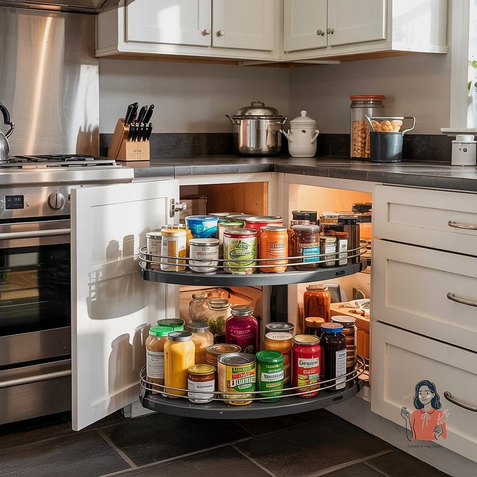 28 Brilliant Corner Cabinet Organization Worth Pinning Immediately 2 Lazy Susan With Deep Bins