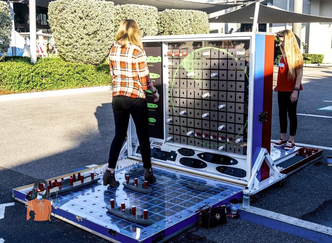 Life-Size Chess or Checkers