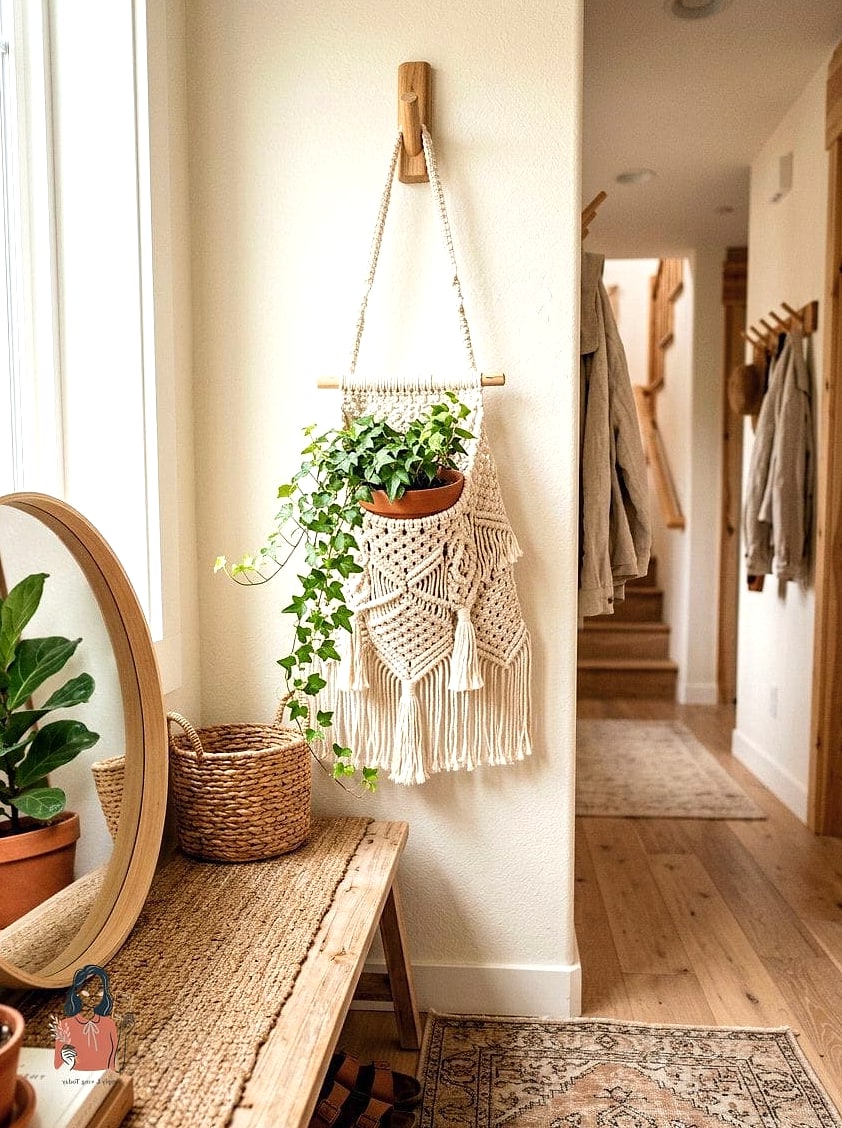 Macrame Hanging Rack