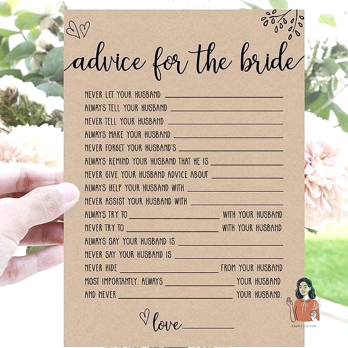 Marriage Advice Mad Libs