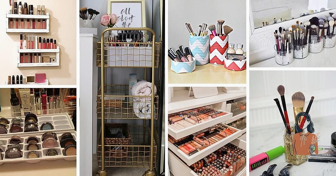 30 Genius Diy Makeup Organizer That Look Professional 2 Mason Jar Brush Holder