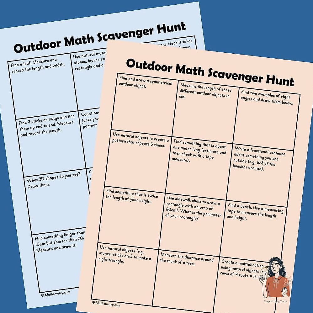 Math Scavenger Hunt