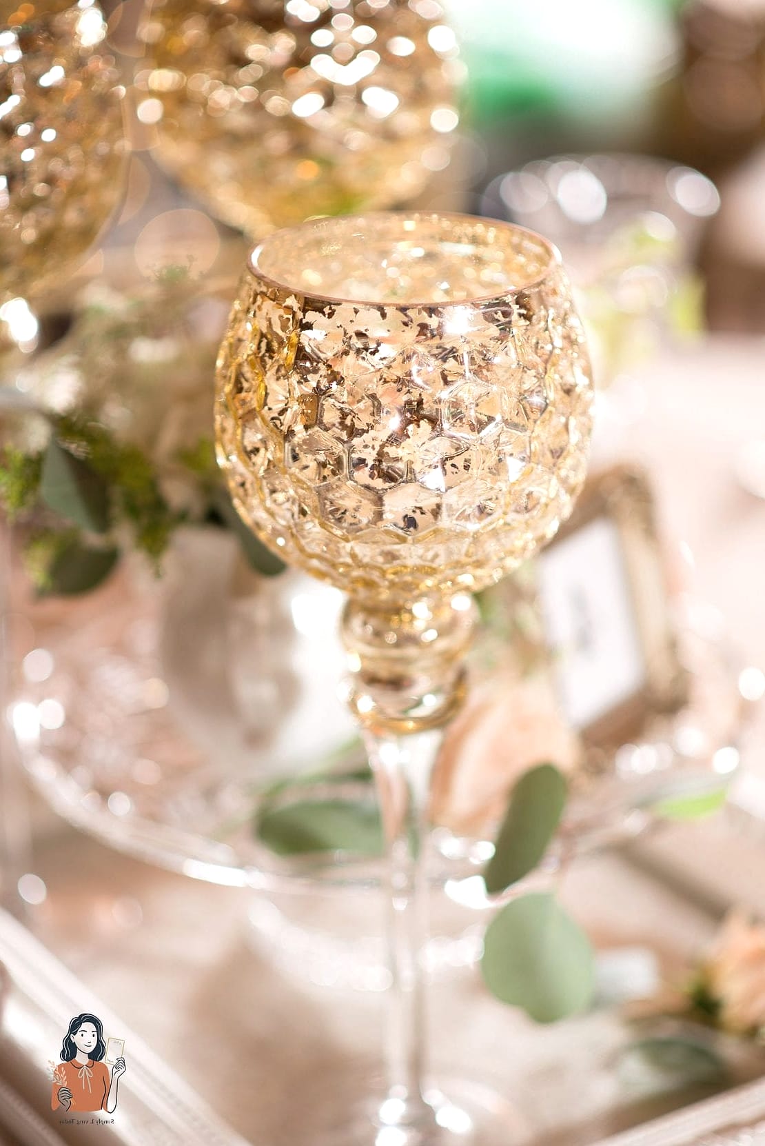Mercury Glass and Candlelight