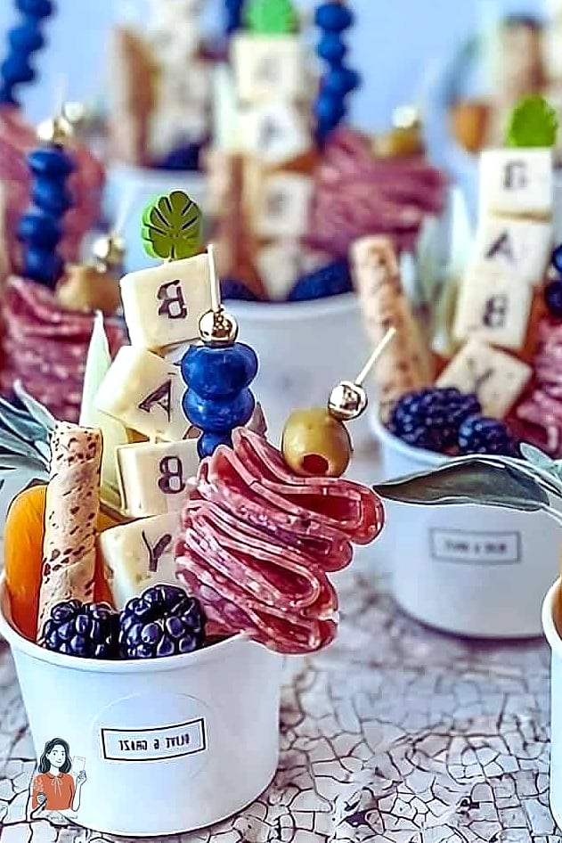 21 Unforgettable Baby Shower Prizes For Games That Are Totally Pinterest-Worthy 19 Mini Charcuterie Boards