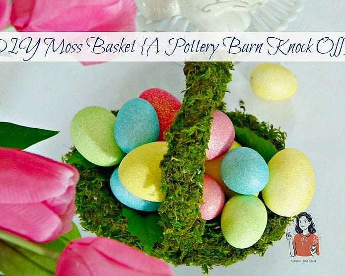 29 Amazing Diy Easter Basket That Will Transform Your Space 9 Moss-Covered Basket