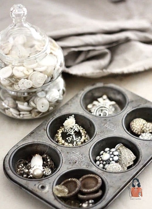 Muffin Tin Ring Organizer