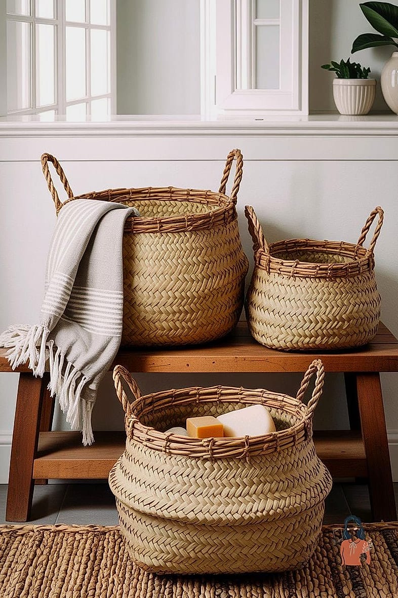 Nested Baskets for Easy Storage