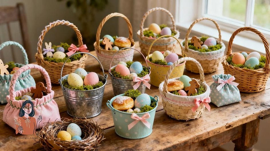 29 Amazing Diy Easter Basket That Will Transform Your Space 16 Nesting Basket with Real Twigs