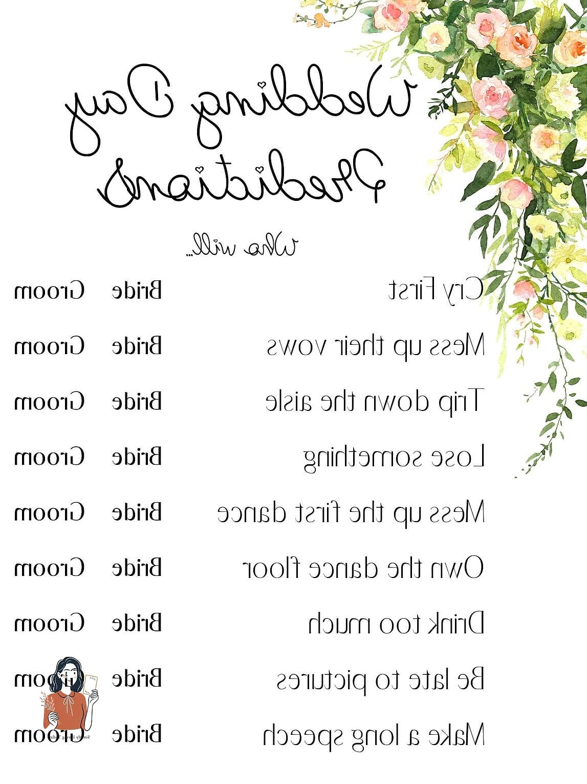 The Newlywed Prediction Game
