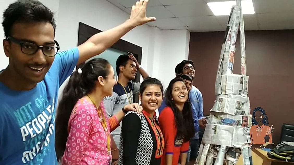 24 Simple Team Building Games For Kids That Are Going Viral on Pinterest 5 Newspaper Tower Challenge