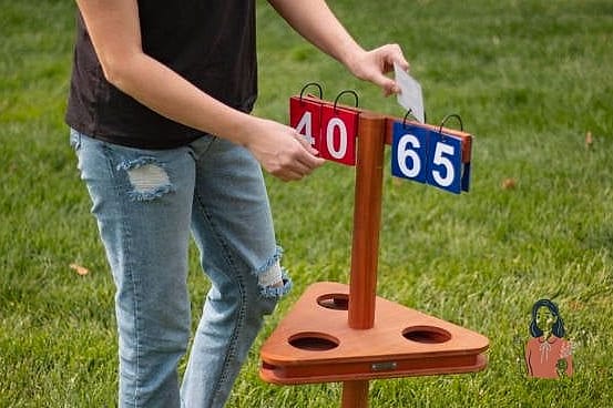 Numbered Scoring Ring Toss