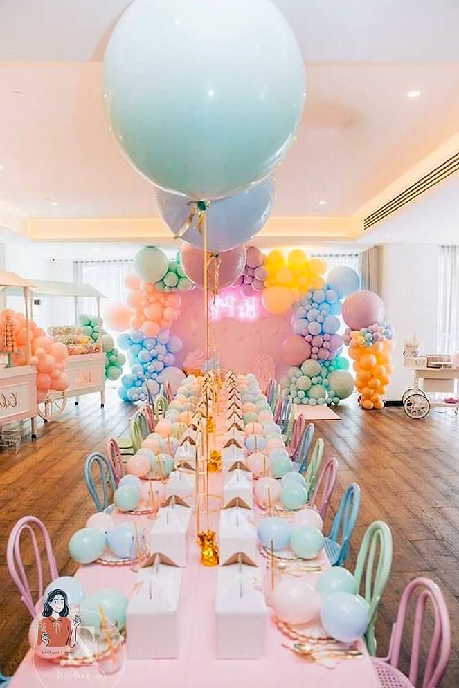 23 Adorable Party Theme Ideas That Are Absolutely Perfect 19 Pastel Spring Garden