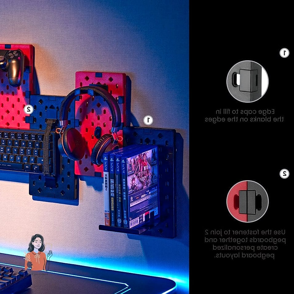 Pegboard Belt Wall
